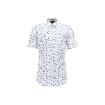 HUGO BOSS Shirts Men Blue
