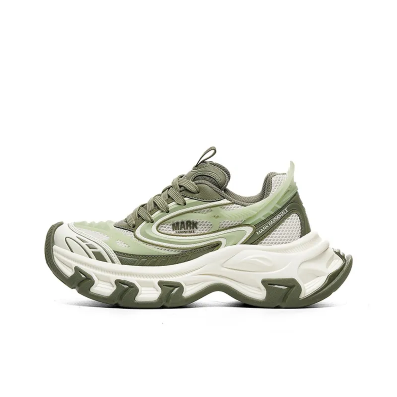 FAIRWHALE Anti Slip And Wear Resistant Lightweight Low Top Chunky Sneakers Men's-0