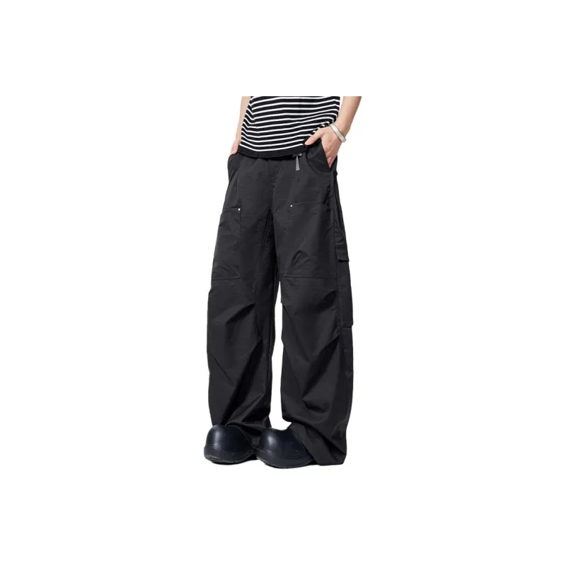 Warrior Huichao Riding The Wind Collection Cargo Pants Unisex-11
