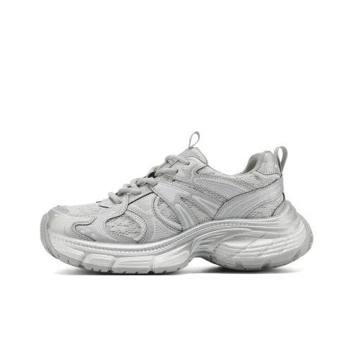 FIVE PLUS Anti Slip Wear Resistant Low Top Chunky Sneakers Women's