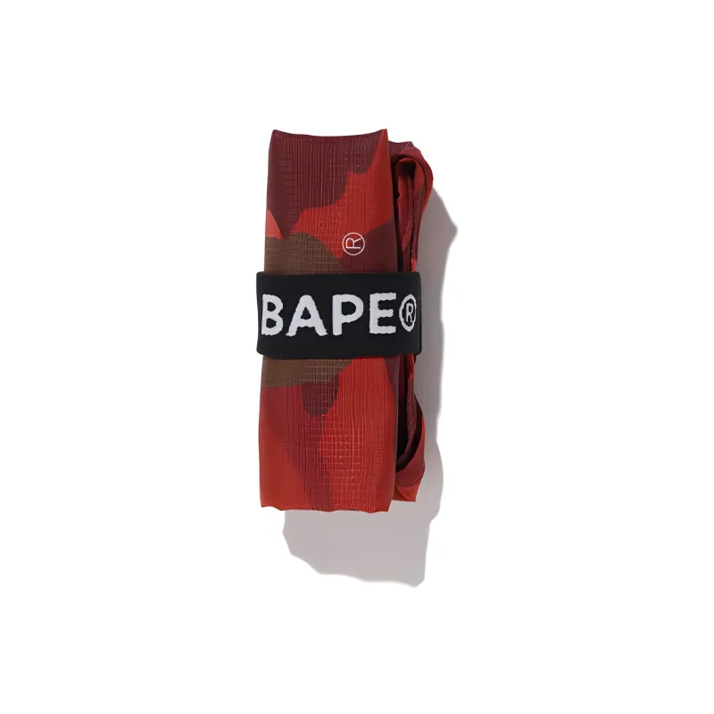 A BATHING APE Bape Polyester Shopping Bag Handbag Medium Size Women's Multicolor-8