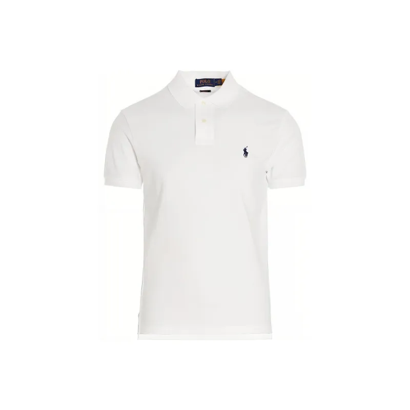 Polo Ralph Lauren Logo Embroidered Polo Shirt-0