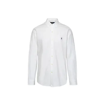 Polo Ralph Lauren Logo Embroidered Long Sleeved Shirt