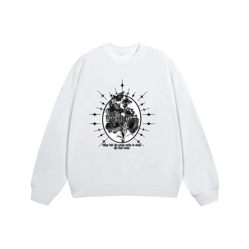 Small Columns Under The Sea Sweatshirt Unisex-3