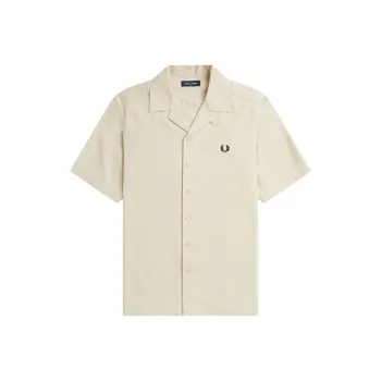 FRED PERRY Piqué Revere collar Shirt