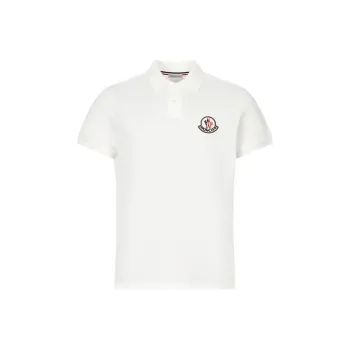 Moncler Polo Shirts Men White
