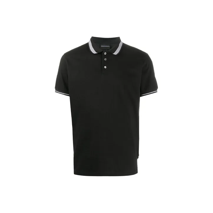 EMPORIO ARMANI Polo Shirt Men's Black-0