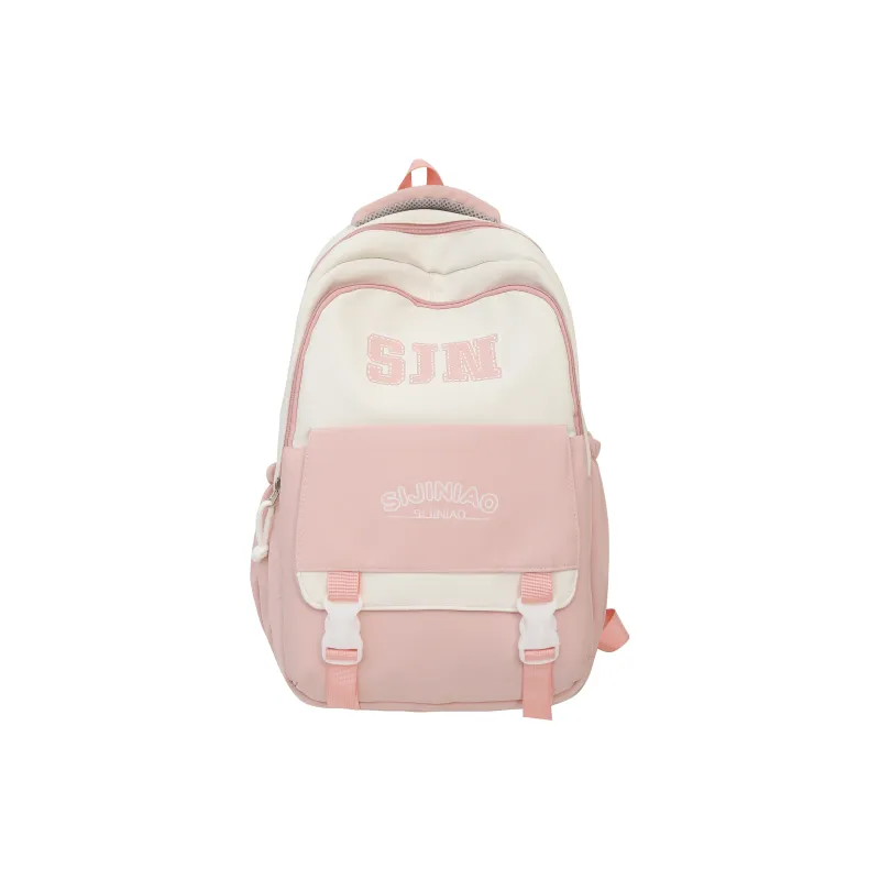 Tong Tong Rabbit Nylon Backpack Women's Black/Purple/Pink/Red/Blue-6