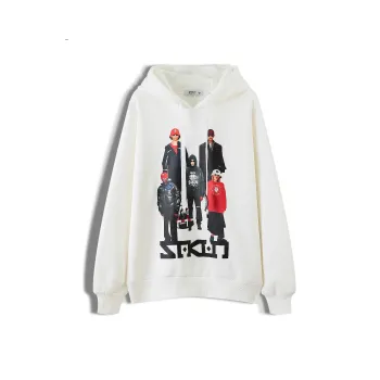 SAKUN Sweatshirts Unisex White
