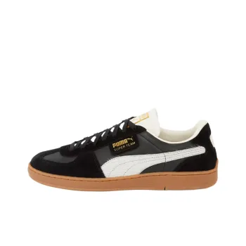 PUMA Low Top Training Shoes Unisex Black White