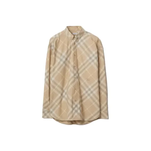 Burberry Long Sleeved Checked Shirt