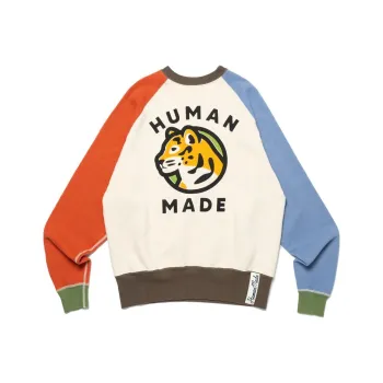 HUMAN MADE FW23 Fall/Winter Collection Sweatshirts Unisex White