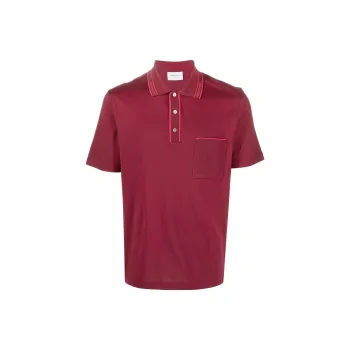 Ferragamo Polo Shirts Men Red