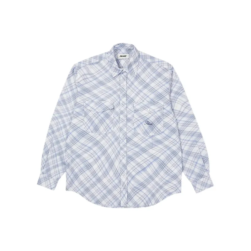 PALACE Warp Check Shirt-0
