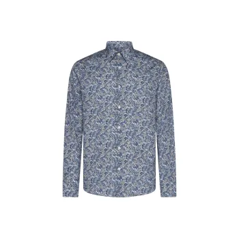 Paul Smith Shirts Men Blue