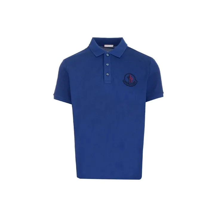 Moncler SS22 Polo Shirts Men Blue-0