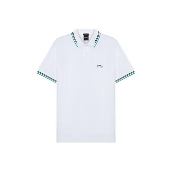HUGO BOSS Polo Shirts Men White