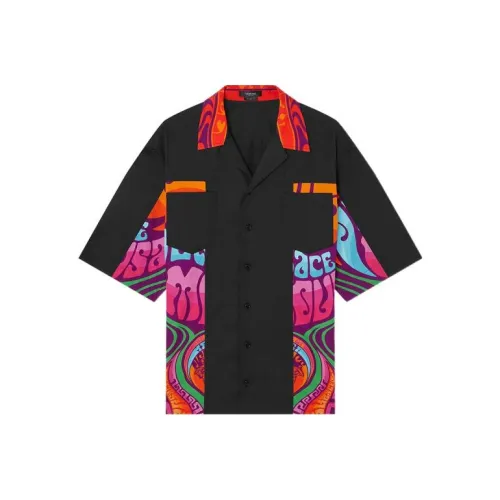 VERSACE Shirts Men Black