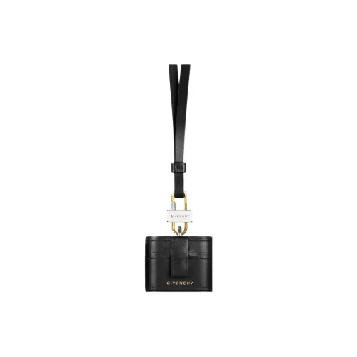 GIVENCHY Smooth Calf Leather AirPods Pro Protective Case Earphone Case Women's Black