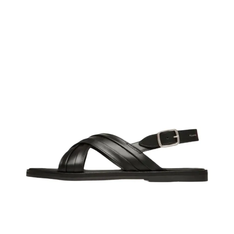 BALLY Garey Strap Sandals Men's Black-0