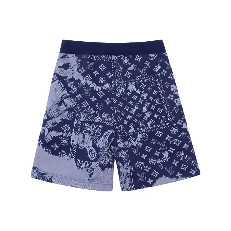 LOUIS VUITTON Monogram Bandana Shorts-1