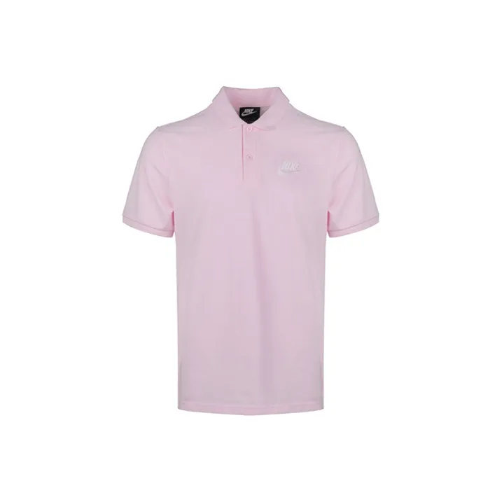 Nike Polo Shirts Men Light Pink-0