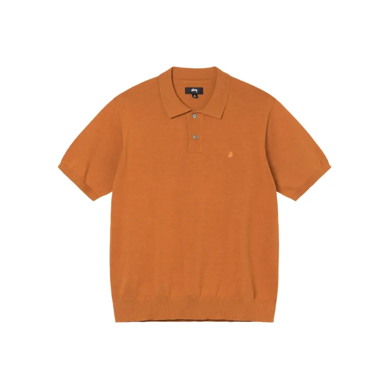 Stussy Classic Short Sleeve Polo Sweater-4