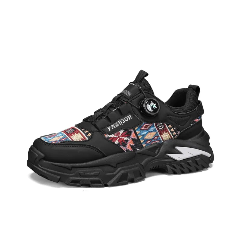 JANECO Low Top Chunky Sneakers Men's-12