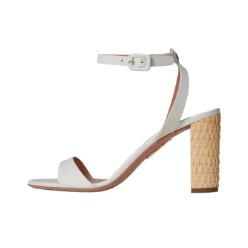 AQUAZZURA Sunseeker Strap Sandals 8.5cm Women's White