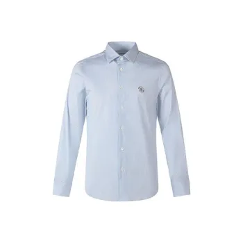 Burberry Shirt Men's Light Blue