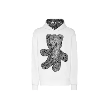 PHILIPP PLEIN Paisley Teddy Bear Hoodie