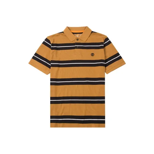 Timberland Polo Shirts Men Orange
