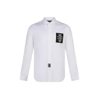 VERSACE JEANS COUTURE Shirt Men's White