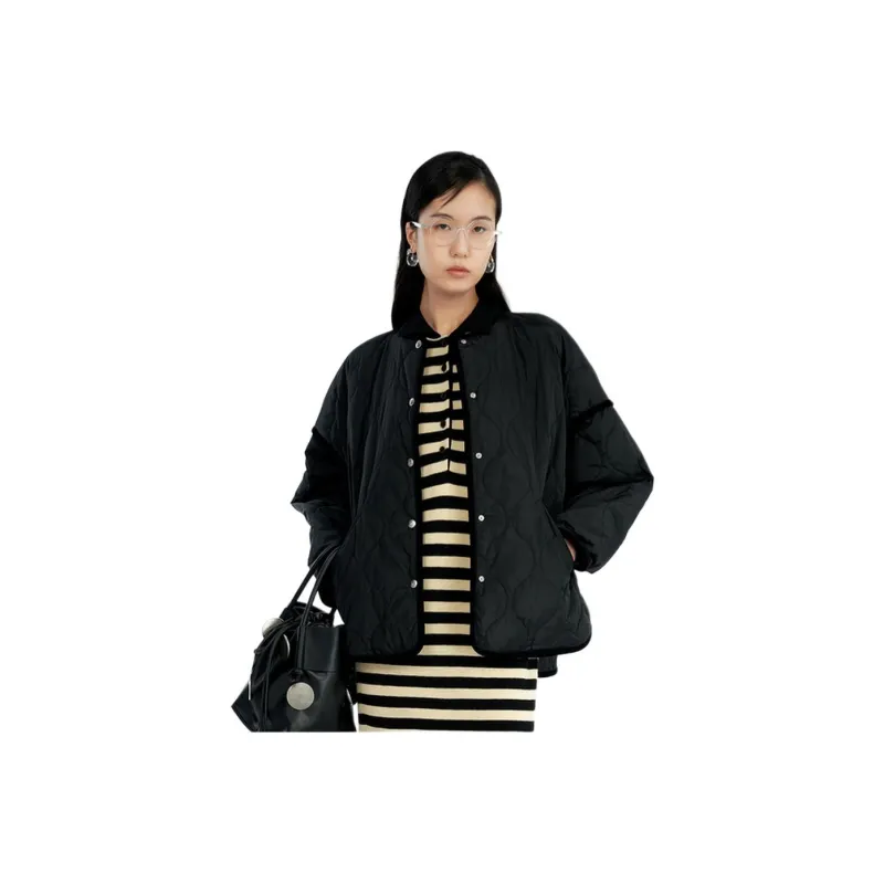 III VIVINIKO Puffer Jacket Women's Black-1