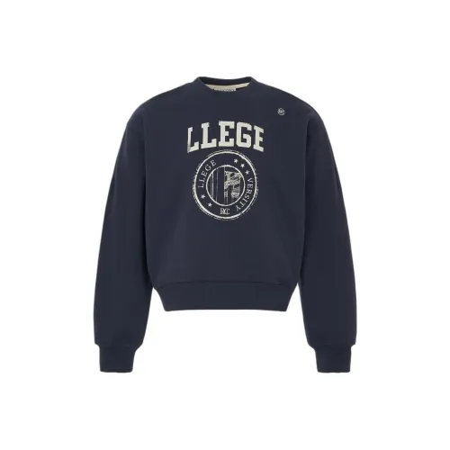 RECTO SS24 LLEGE LOGO SWEATSHIRT Sweatshirt Men's NAVY/Marine Blue