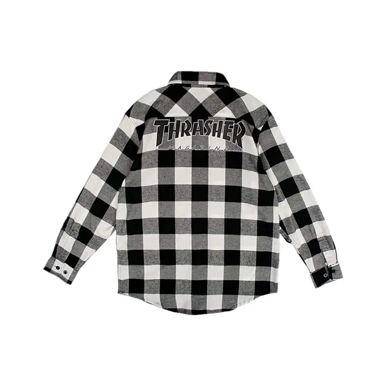 Thrasher Shirts Unisex Black-0