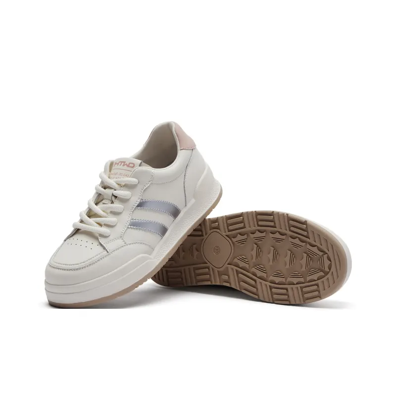 Hotwind Anti Slip And Wear Resistant Height Increasing Low Top Skateboard Shoes Women's-7