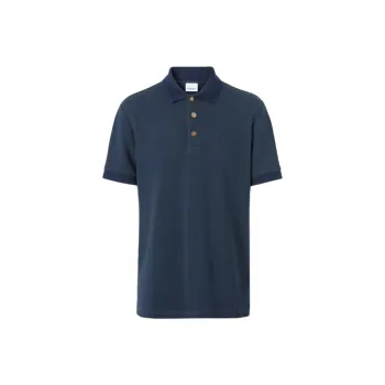 Burberry Polo Shirts Men Navy