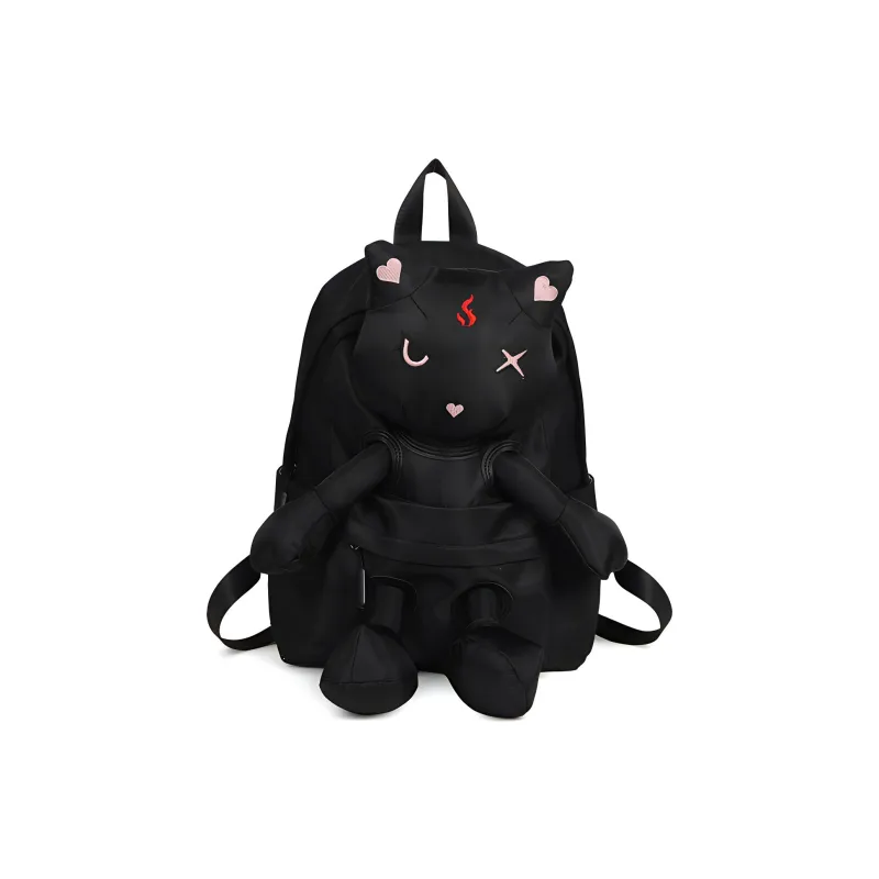 NX DOUGHNUT Nylon Backpack Unisex Multicolor-2