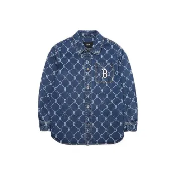 MLB Old Flower Shirts Unisex Blue
