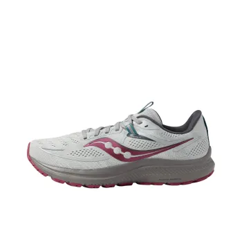 Saucony Omni 21 Anti Slip Wear Resistant Low Top Casual Running Shoes Women's Gray