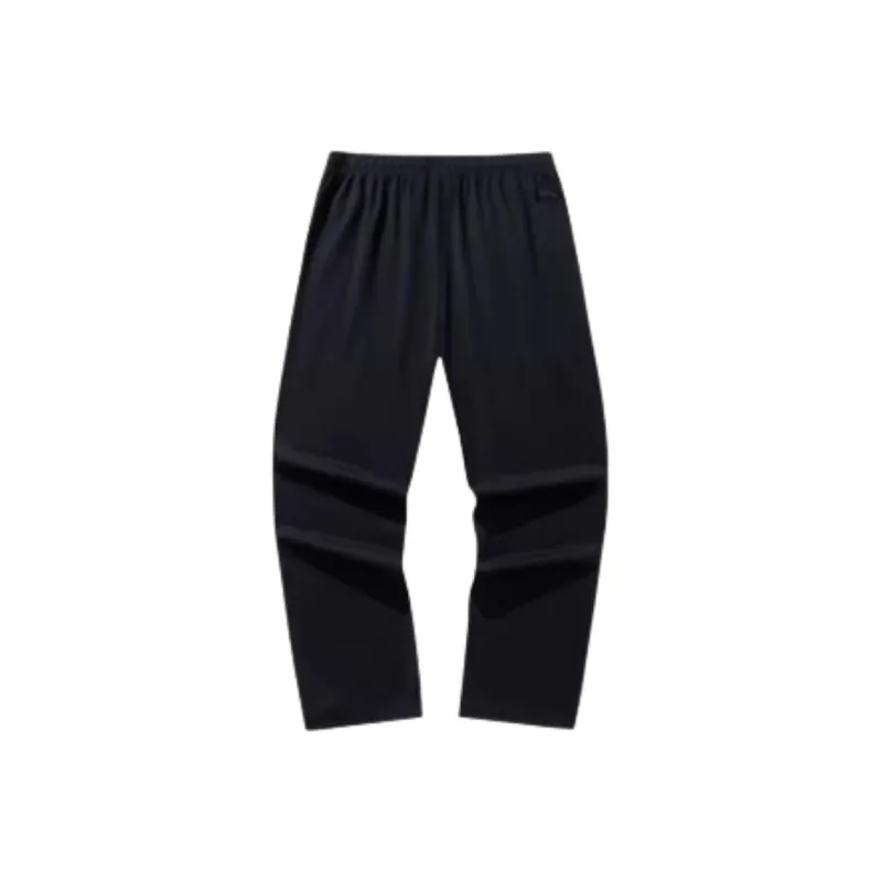 Anta Life Collection Knitted Sweatpants Men's Basic Black-1