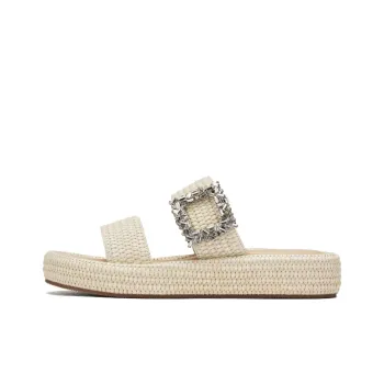 73Hours Rubber Sole Slip Resistant Slide Slippers Women's
