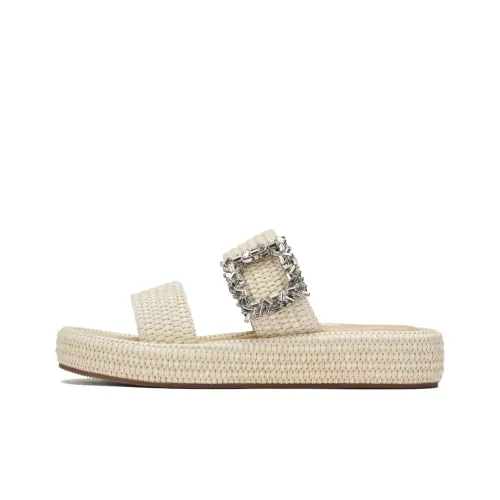 73Hours Rubber Sole Slip Resistant Slide Slippers Women's