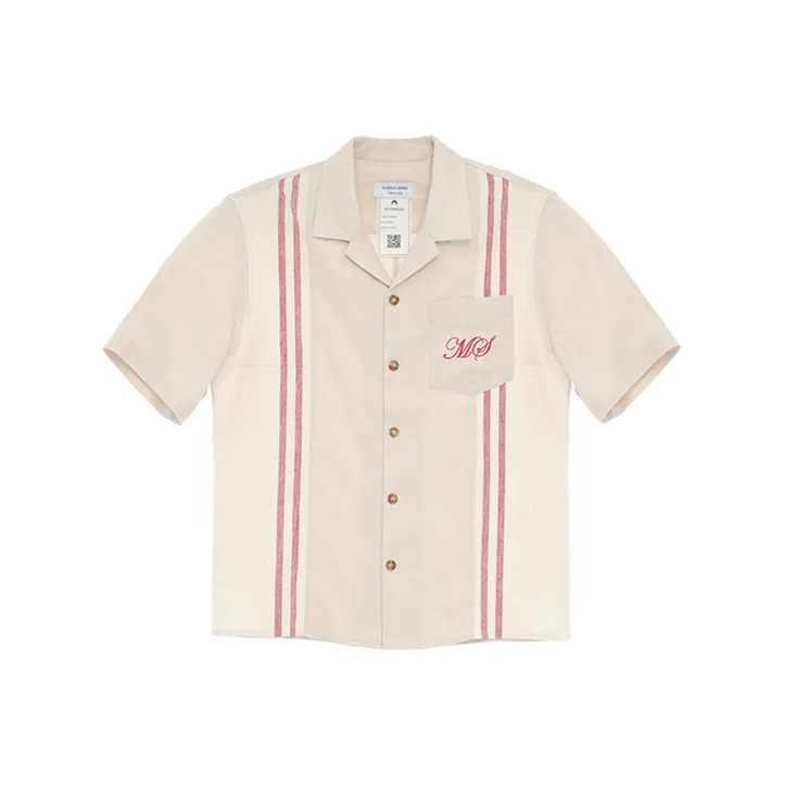 Marine Serre Shirts Unisex White-0