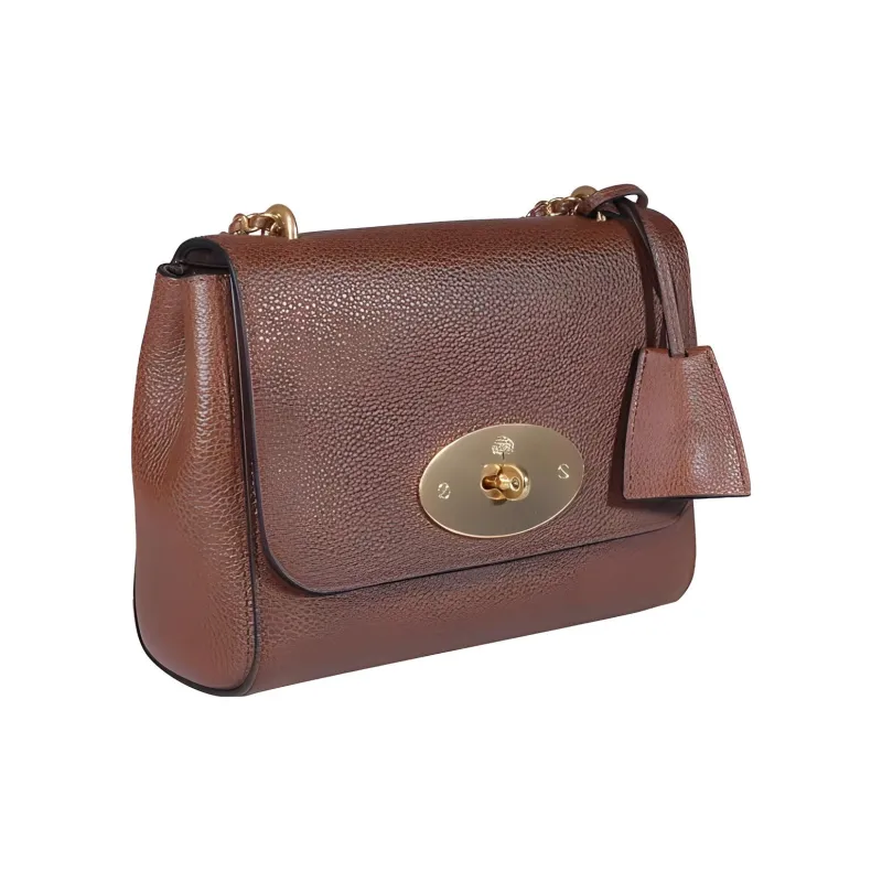Mulberry Calfskin Crossbody Bag, Shoulder Bag Women's Grain Color-1