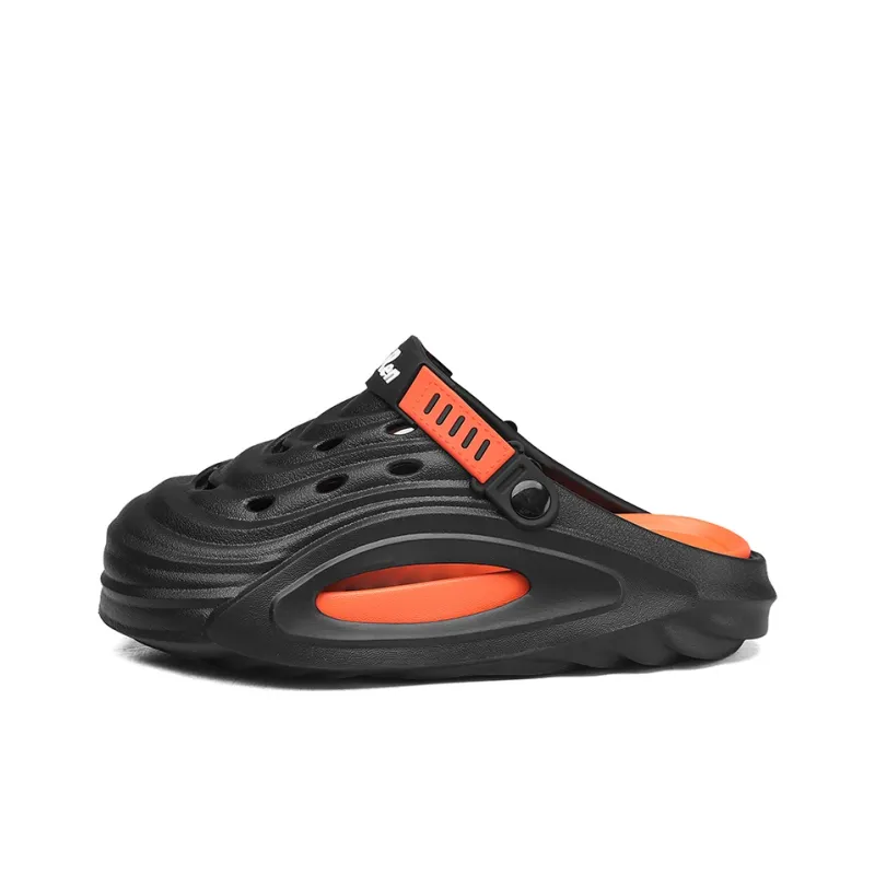QIUTEXIONG EVA Abrasion Resistant Slip Resistant Closed Toe Slippers Men's-0