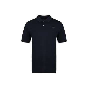 PRADA Polo Shirts Men Dark Blue