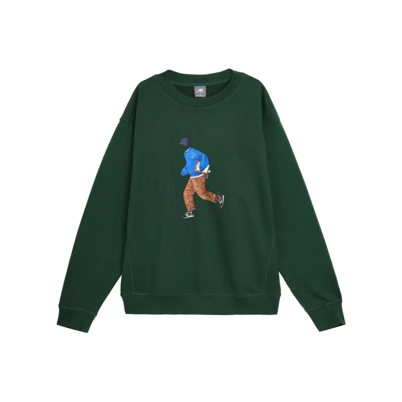 New Balance Sweatshirt Men's Green-0
