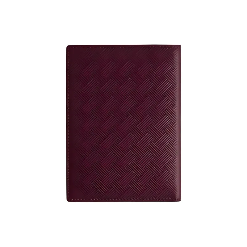 MONTBLANC Extreme 3.0 Cow Leather Passport Holder Unisex Bordeaux Red-2